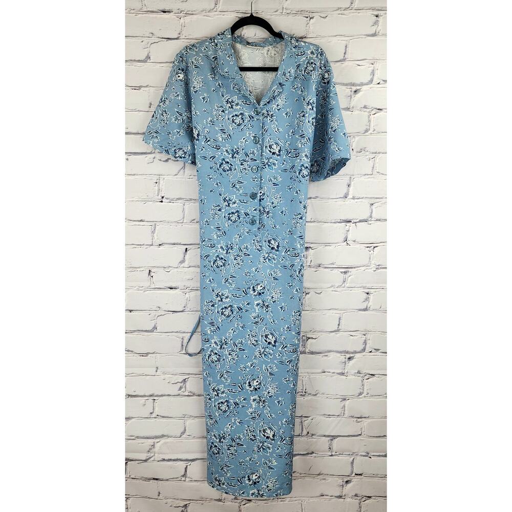 Cynthia Taylor Dress Womens L Floral cottagecore fairycore farmcore Prairie - Picture 3 of 7